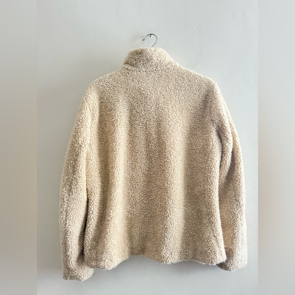 Pendleton Sherpa Zip Jacket in Beige, Size Large - Picture 10 of 16